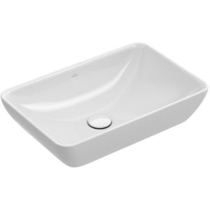 Lavoar tip bol Villeroy & Boch Venticello 55x36cm cu preaplin montare pe blat imagine