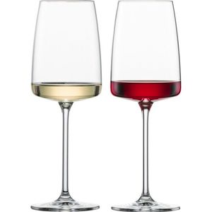 Set 2 pahare vin Zwiesel Glas Sensa Light & Fresh cristal Tritan 363ml imagine