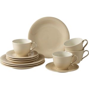 Set servire Villeroy & Boch Color Loop Coffee Sand 12 piese imagine