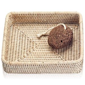 Cos pentru cosmetice Decor Walther Basket 5 x 18 x 22cm ratan light imagine