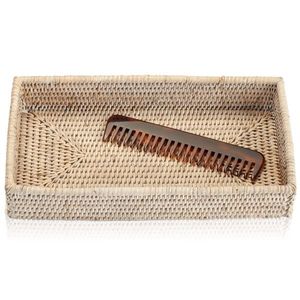 Cos pentru cosmetice Decor Walther Basket 5 x 30 x 16cm ratan light imagine