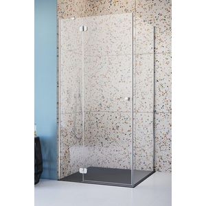 Cabina de dus patrata Radaway Torrenta KDJ 90x90cm orientare stanga profile crom imagine