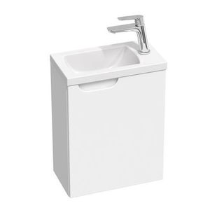 Dulap baza pentru lavoar Ravak SD Classic II 400 R orientare dreapta 40x22x50cm alb imagine