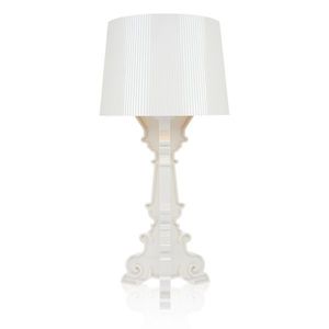 Veioza Kartell Bourgie design Ferruccio Laviani E14 max 3x28W d37cm alb-auriu imagine