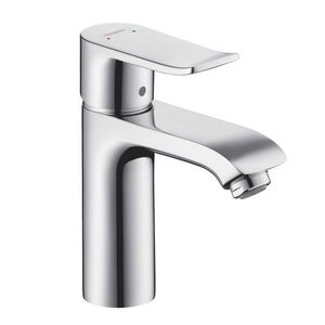 Baterie lavoar Hansgrohe Metris 110 ventil pop-up crom imagine