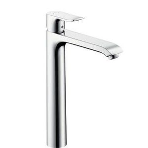 Baterie lavoar Hansgrohe Metris 260 ventil pop-up pentru lavoar tip bol crom imagine