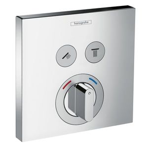 Baterie cada - dus Hansgrohe ShowerSelect cu montaj incastrat necesita corp ingropat imagine