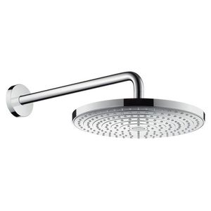 Palarie de dus Hansgrohe Raindance Select S 300 cu 2 tipuri de jet si brat 39cm cu montaj pe perete imagine