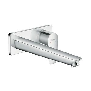 Baterie lavoar Hansgrohe Talis E cu pipa 225 mm montaj incastrat necesita corp ingropat crom imagine