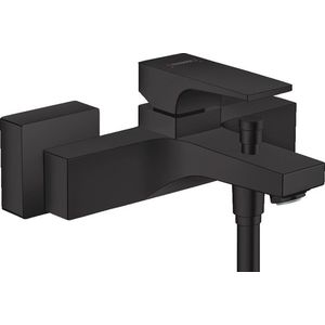 Baterie cada Hansgrohe Metropol proiectie 18cm negru mat imagine