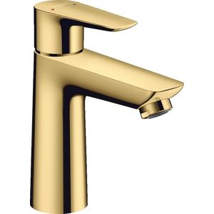 Baterie lavoar Hansgrohe Talis E 110 ventil pop-up gold optic lustruit imagine