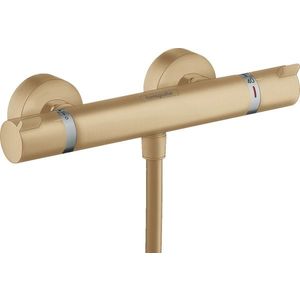 Baterie dus termostatata Hansgrohe Ecostat Comfort bronz periat imagine