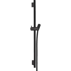 Bara de dus Hansgrohe Unica S Puro 65cm cu furtun 160cm negru mat imagine