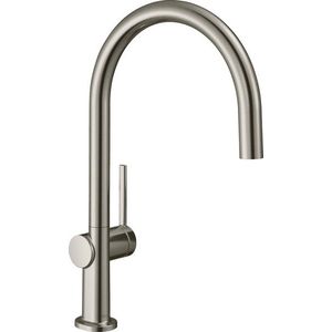 Baterie bucatarie Hansgrohe Talis M54 220 finisaj inox optic imagine