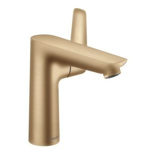 Baterie lavoar Hansgrohe Talis E 150 ventil pop-up bronz periat imagine