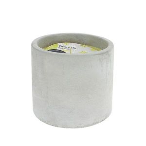 Lumanare exterior La Francaise Outdoor Pots en Beton Citronnella 400g imagine