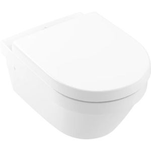 Set vas WC suspendat Villeroy & Boch Omnia Architectura DirectFlush cu capac inchidere lenta si prinderi ascunse imagine