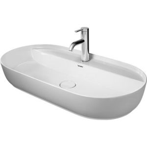 Lavoar tip bol Duravit Luv 80x40cm fara preaplin montare pe blat imagine