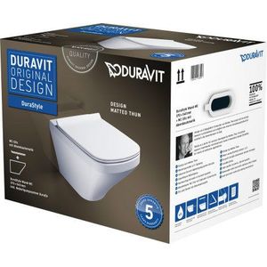 Set vas WC suspendat Duravit Durastyle 54cm si capac inchidere lenta imagine