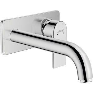 Baterie lavoar Hansgrohe Vernis Shape cu pipa 205mm montaj incastrat necesita corp ingropat crom imagine