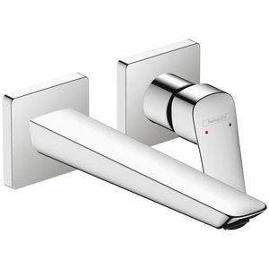 Baterie lavoar Hansgrohe Logis Fine cu pipa 205mm montaj incastrat necesita corp ingropat imagine