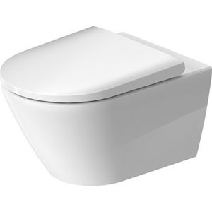 Vas wc suspendat Duravit D-Neo Rimless 37x54cm fixare ascunsa imagine