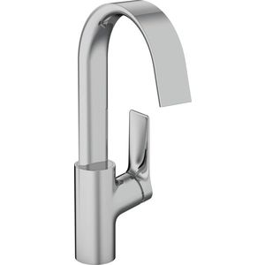 Baterie lavoar Hansgrohe Vivenis 210 cu pipa rotativa ventil pop-up crom imagine