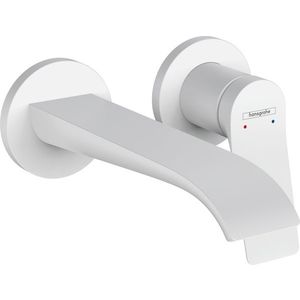 Baterie lavoar Hansgrohe Vivenis cu pipa 192mm montaj incastrat necesita corp ingropat alb mat imagine