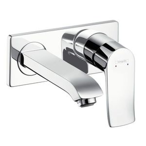 Baterie lavoar Hansgrohe Metris 165 de perete montaj incastrat necesita corp ingropat imagine