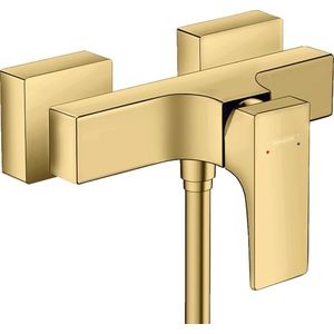 Baterie dus Hansgrohe Metropol gold optic lustruit imagine