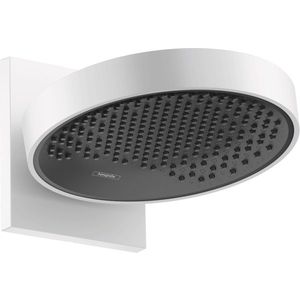 Palarie de dus Hansgrohe Rainfinity 250 1 jet cu placa de conectare la perete alb mat imagine