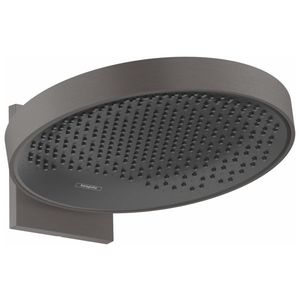 Palarie de dus Hansgrohe Rainfinity 360 1 jet cu placa de conectare la perete negru periat imagine