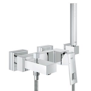 Baterie cada Grohe Eurocube cu para furtun si agatatoare de dus imagine