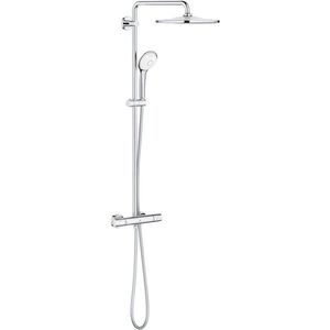 Coloana de dus Grohe Euphoria System 310 cu baterie termostatata crom imagine