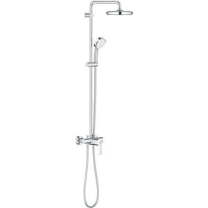 Coloana de dus Grohe Tempesta Cosmopolitan System 210 cu baterie dus crom imagine