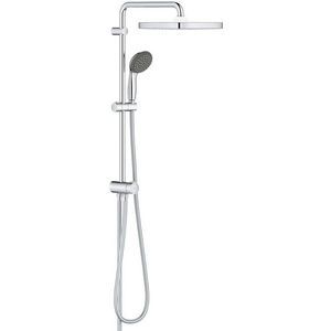 Coloana de dus Grohe Vitalio Start System 250 Cube Flex fara baterie crom imagine