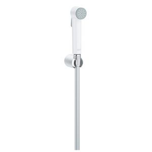 Set de dus igiena intima Grohe Tempesta-F Trigger Spray 30 cu agatatoare si furtun 125cm crom-alb imagine