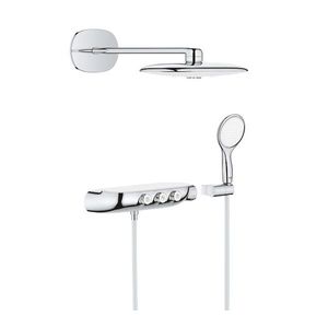 Sistem de dus incastrat Grohe RainShower System SmartControl Duo 360 cu baterie termostatata necesita corp ingropat imagine