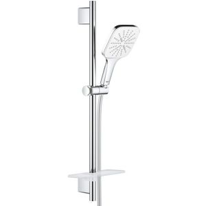 Set de dus Grohe Vitalio SmartActive 130 Cube para de dus 3 jeturi furtun 175cm bara de dus 60cm savoniera crom imagine