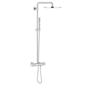 Coloana de dus Grohe Rainshower Rainshower System 310 cu baterie termostatata 101cm crom imagine