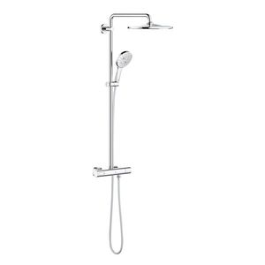 Coloana de dus Grohe Rainshower SmartActive 310 cu baterie termostatata 111cm crom imagine