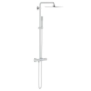 Coloana de dus Grohe Vitalio Joy System 230 cu baterie termostatata crom imagine