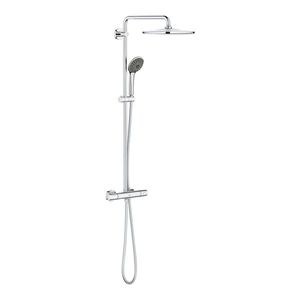 Coloana de dus Grohe Vitalio Joy System 310 CoolTouch cu baterie termostatata crom imagine