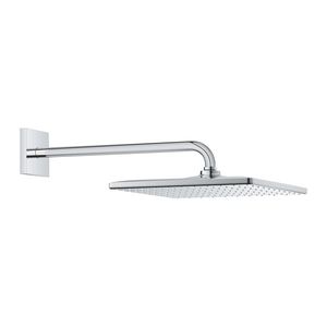 Palarie de dus Grohe RainShower Mono 310 Cube cu brat de dus 422mm de perete crom imagine