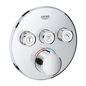 Baterie cada - dus Grohe SmartControl Round cu 3 functii montaj incastrat necesita corp ingropat crom imagine