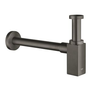 Sifon design pentru lavoar Grohe Square 40564 1 1/4 brushed hard graphite imagine