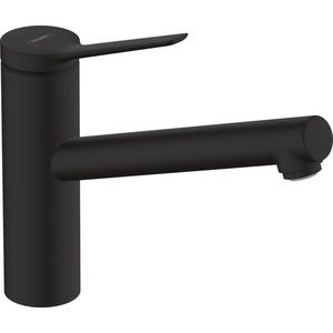 Baterie bucatarie Hansgrohe Zesis M33 150 1 jet negru mat imagine