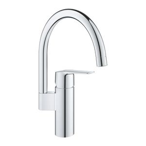 Baterie bucatarie Grohe Start cu pipa C crom imagine