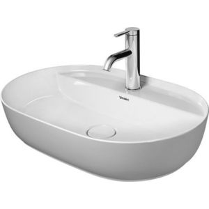 Lavoar tip bol Duravit Luv 60x40cm fara preaplin montare pe blat imagine