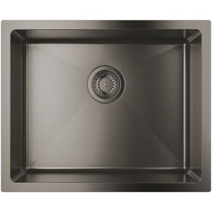 Chiuveta bucatarie Grohe K700U 60 540x440mm montare sub blat inox brushed hard graphite imagine